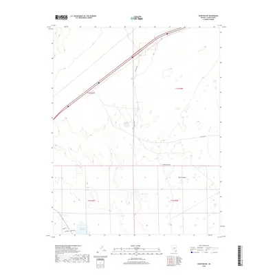 2018 Map of Overton NW, 2018 Print