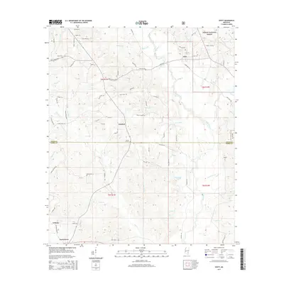 2015 Map of Ovett, 2015 Print