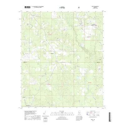 2018 Map of Ovett, 2018 Print