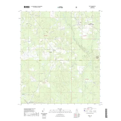 2021 Map of Ovett, 2021 Print