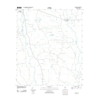2012 Map of Ovett SE, 2012 Print