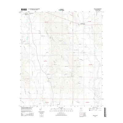 2015 Map of Ovett SE, 2015 Print