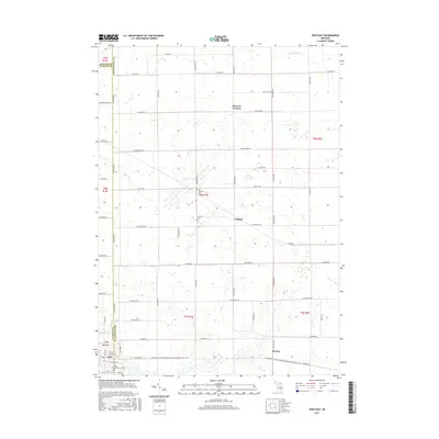 2017 Map of Ovid East, 2017 Print