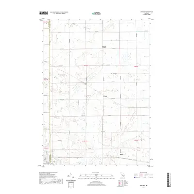 2019 Map of Ovid East, 2019 Print
