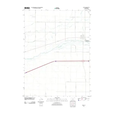 2010 Map of Ovid, 2010 Print