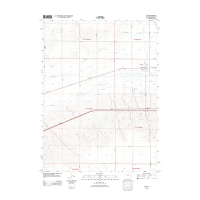 2013 Map of Ovid, 2013 Print