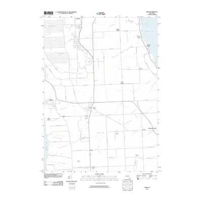 2010 Map of Ovid, 2010 Print