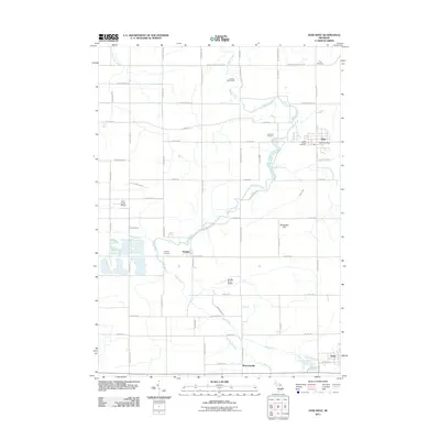 2011 Map of Ovid West, 2011 Print