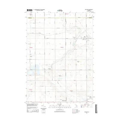 2014 Map of Ovid West, 2014 Print