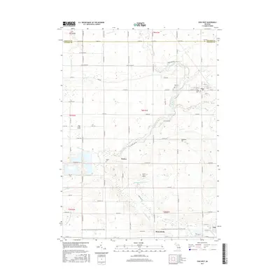 2017 Map of Ovid West, 2017 Print