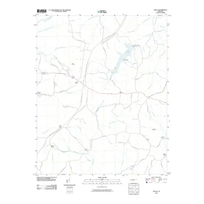 2010 Map of Ovilla, 2010 Print