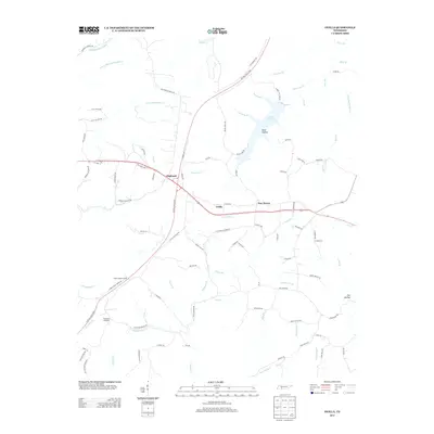 2013 Map of Ovilla, 2013 Print