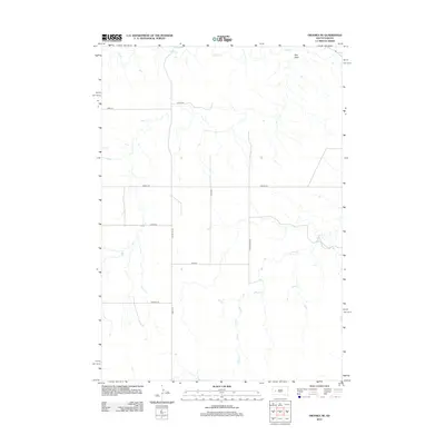 2012 Map of Owanka NE, 2012 Print
