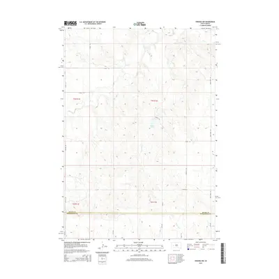 2015 Map of Owanka NW, 2015 Print