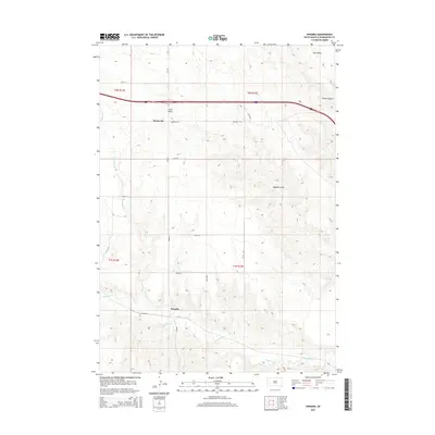 2015 Map of Owanka, 2015 Print