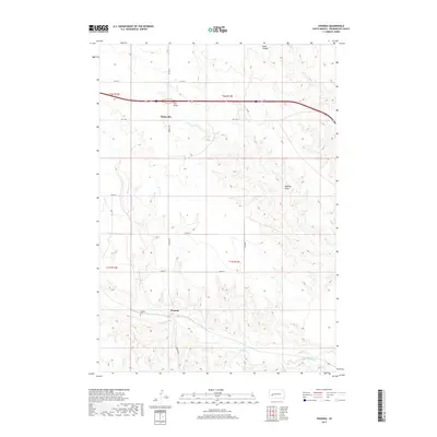 2017 Map of Owanka, 2017 Print