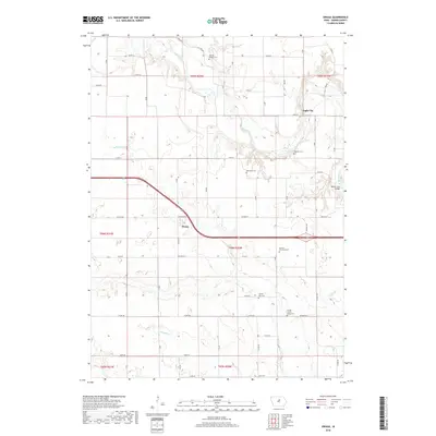 2018 Map of Owasa, 2018 Print