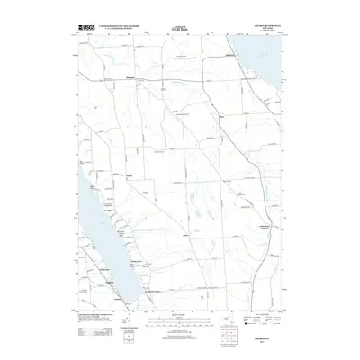 2013 Map of Owasco, 2013 Print