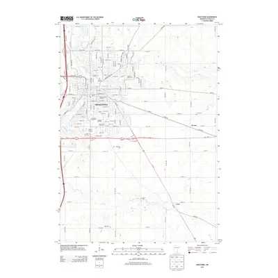 2013 Map of Owatonna, 2013 Print
