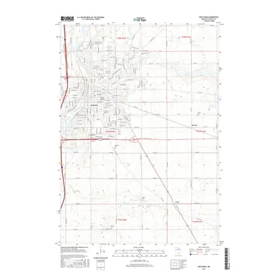 2016 Map of Owatonna, 2016 Print