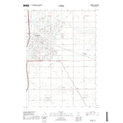 2019 Map of Owatonna, 2019 Print