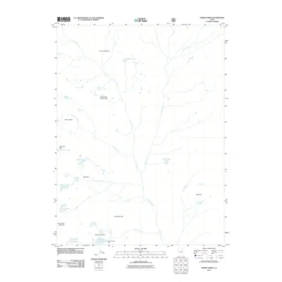2011 Map of Oweep Creek, 2011 Print