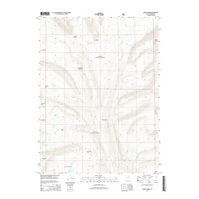 2014 Map of Oweep Creek, 2014 Print