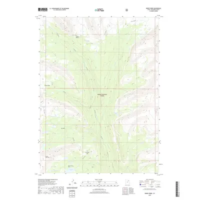 2020 Map of Oweep Creek, 2020 Print