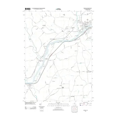2013 Map of Owego, 2013 Print