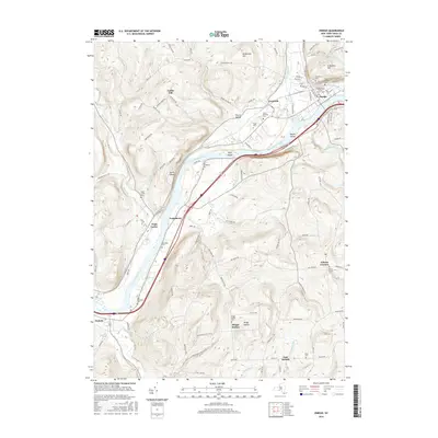 2016 Map of Owego, 2016 Print