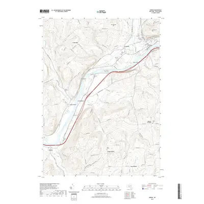 2019 Map of Owego, 2019 Print