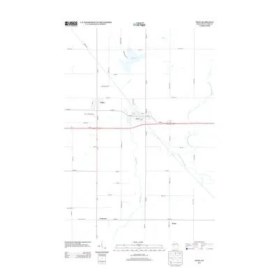 2013 Map of Owen, 2013 Print