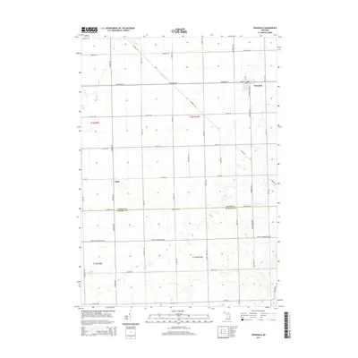 2014 Map of Owendale, 2014 Print