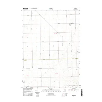 2017 Map of Owendale, 2017 Print