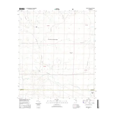 2015 Map of Owens Bridge, 2015 Print