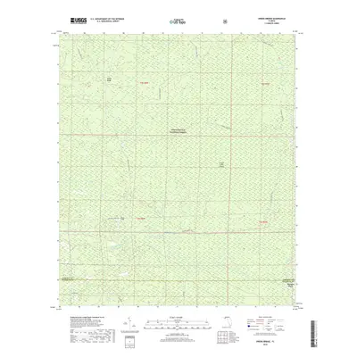 2018 Map of Owens Bridge, 2018 Print
