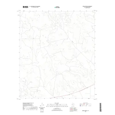 2019 Map of Owens Creek NE, 2019 Print