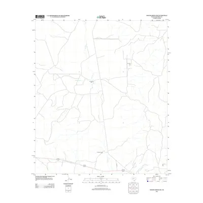 2012 Map of Owens Creek NW, 2012 Print