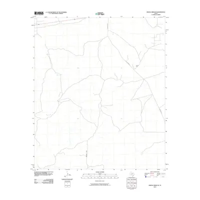 2010 Map of Owens Creek SE, 2010 Print