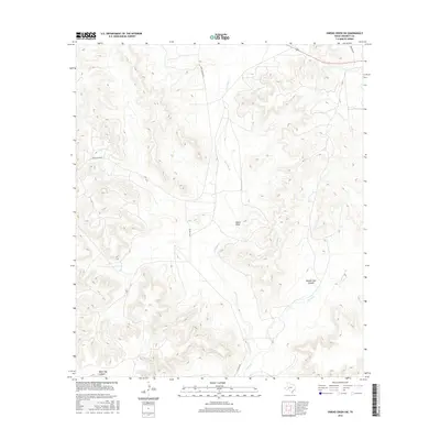 2016 Map of Owens Creek SW, 2016 Print