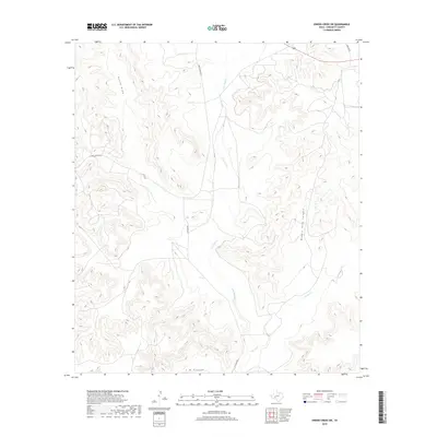 2019 Map of Owens Creek SW, 2019 Print