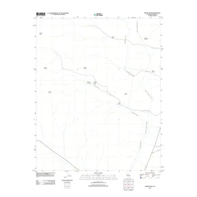 2012 Map of Owens Peak, 2012 Print