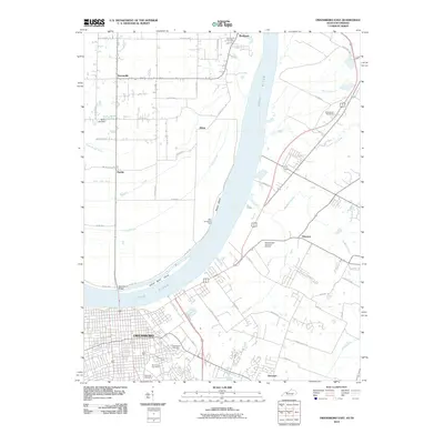 2010 Map of Owensboro East, 2010 Print
