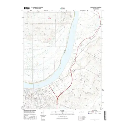 2016 Map of Owensboro East, 2016 Print