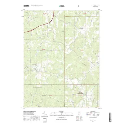 2019 Map of Owensburg, 2019 Print