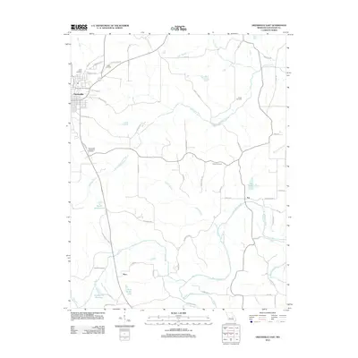 2012 Map of Owensville East, 2012 Print