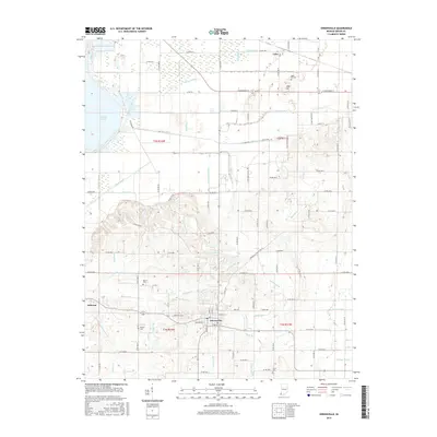2016 Map of Owensville, 2016 Print