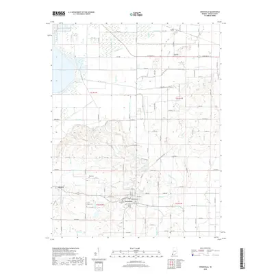 2019 Map of Owensville, 2019 Print