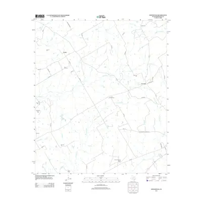 2013 Map of Owensville, 2013 Print
