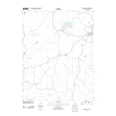 2012 Map of Owensville West, 2012 Print